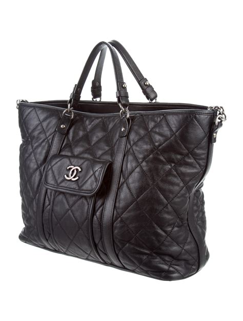 basket bag chanel|large zipped shopping bag Chanel.